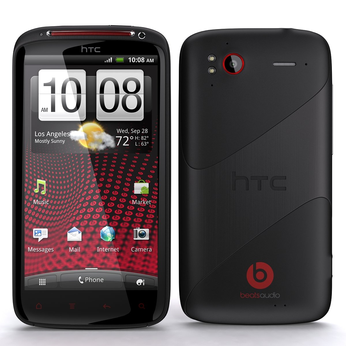 htc sensation xe 3d model in phone and cell phone 3dexport