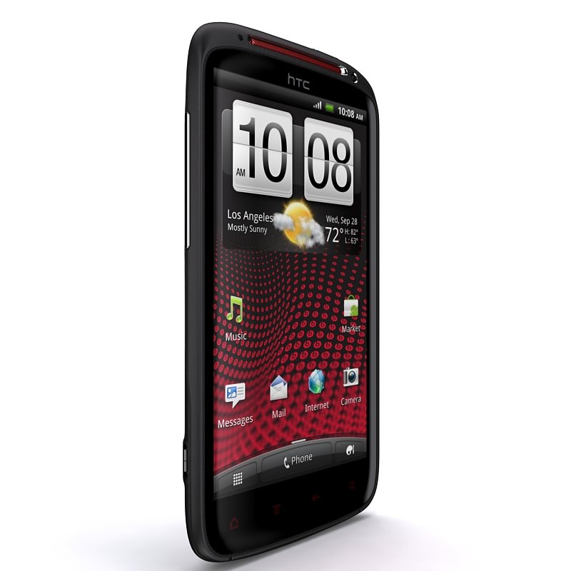 htc sensation xe 3d model in phone and cell phone 3dexport