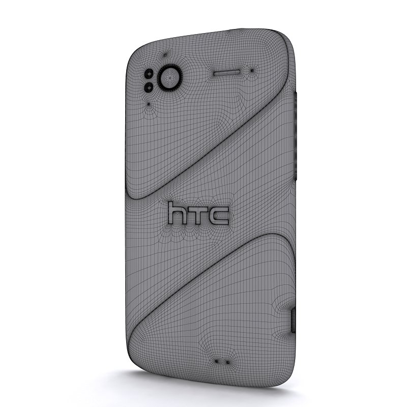 htc sensation xe 3d model in phone and cell phone 3dexport