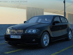 bmwe81 3D Модель