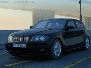 BMW e81 3Dモデル