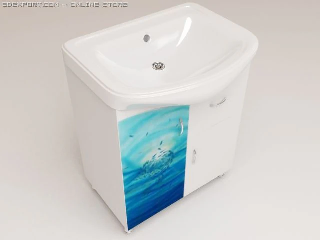 elegia sink 3D Model .c4d .max .obj .3ds .fbx .stl .blend 
