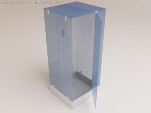 shower cubicle dlin Model 3D