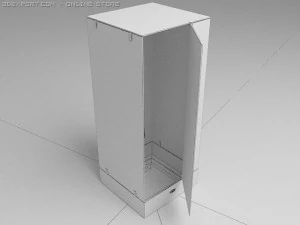 shower cubicle dlin 3D Model
