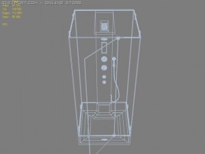 shower cubicle dlin Modelo 3D