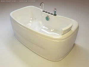 bathtub kalvin 3D Model
