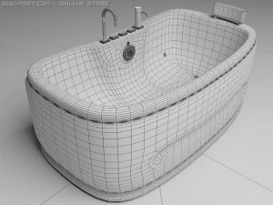 bathtub kalvin 3D Model
