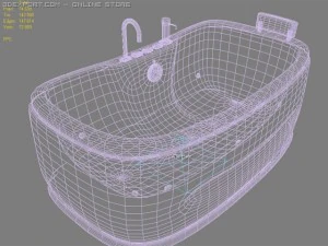 bathtub kalvin 3D Model