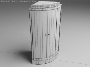 shower cabin doriff gelios 3D Модель