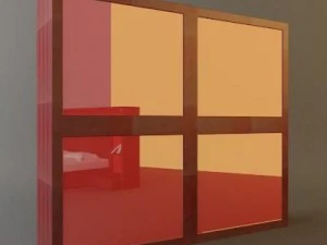 italian bedroom suite parentesi 3D Model