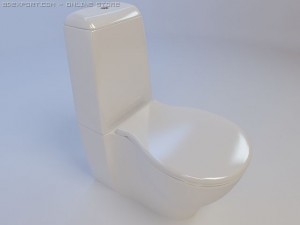 toilet bowl keramin arctic Model 3D