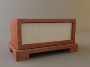 fratelli rossetto tai bedroom suite Modello 3D