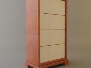 fratelli rossetto tai bedroom suite Modello 3D