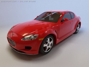 mazda rx8 3D Model