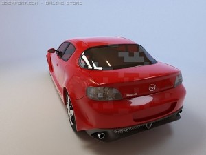 mazda rx8 3D Model