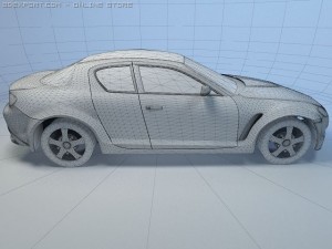 mazda rx8 3D Model