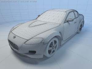 mazda rx8 3D Model
