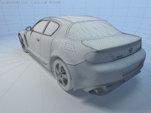 mazda rx8 3D Model