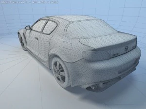 mazda rx8 3D Model