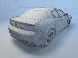 mazda rx8 3D Model