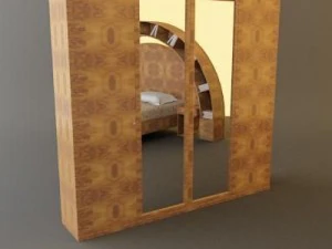 kristal serenissima bedroom suite 3D Model