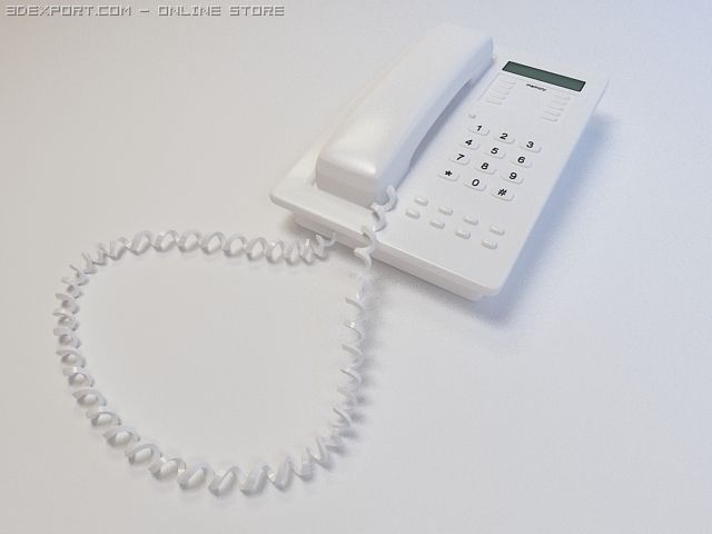 phone 3D Model .c4d .max .obj .3ds .fbx .stl .blend 
