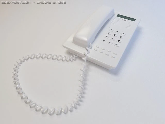 phone 3D Model .c4d .max .obj .3ds .fbx .stl .blend