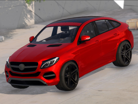 Mersedes-Benz Crossover GLE Modèle 3D