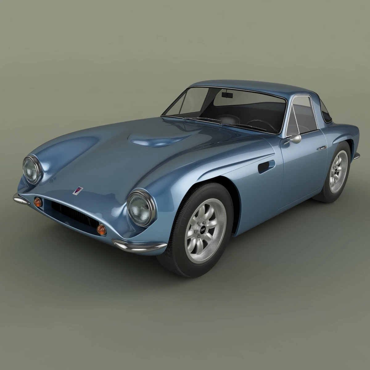 tvr griffith series 200 3D Model .c4d .max .obj .3ds .fbx .stl .blend 
