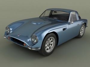 tvr griffith series 200 3D 모델