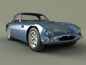 tvr griffith series 200 3D Model