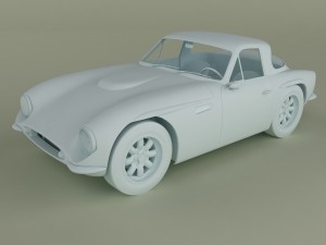 tvr griffith series 200 3D Model