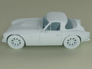 tvr griffith series 200 3D Model