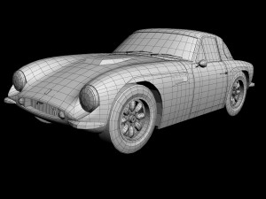 tvr griffith series 200 3D Model