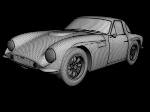 tvr griffith series 200 3D Model