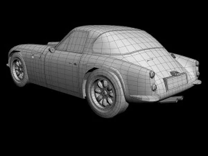 tvr griffith series 200 3D Model