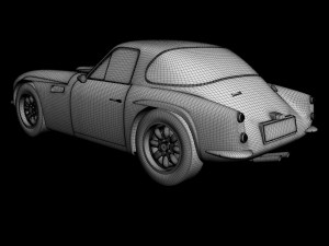 tvr griffith series 200 3D Model