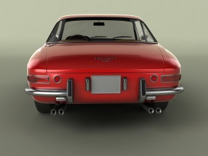 ferrari 330 gtc Model 3D