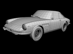 ferrari 330 gtc Model 3D