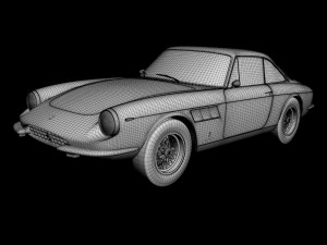 ferrari 330 gtc Model 3D