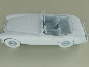 austin-healey 3000 2plus2 mk2 3D Model