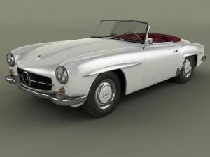 mercedes benz 190 sl Modelo 3D