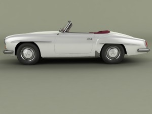 mercedes-benz 190 sl 3D Model