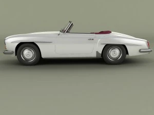 mercedes-benz 190 sl 3D Model