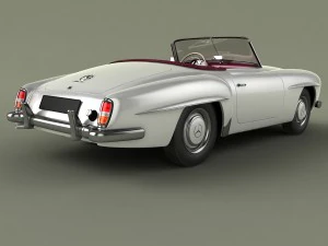 mercedes-benz 190 sl 3D Model