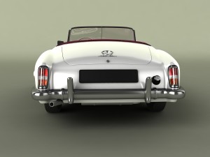 mercedes-benz 190 sl 3D Model
