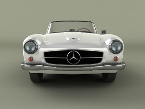 mercedes-benz 190 sl 3D Model