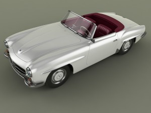 mercedes-benz 190 sl 3D Model