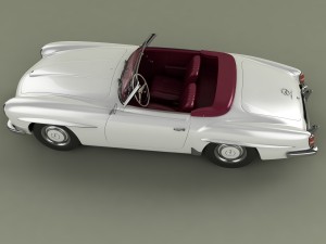 mercedes-benz 190 sl 3D Model