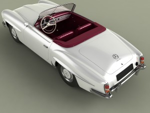 mercedes-benz 190 sl 3D Model